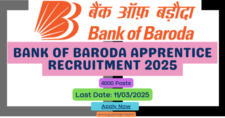 Bank of Baroda Apprentice Recruitment 2025